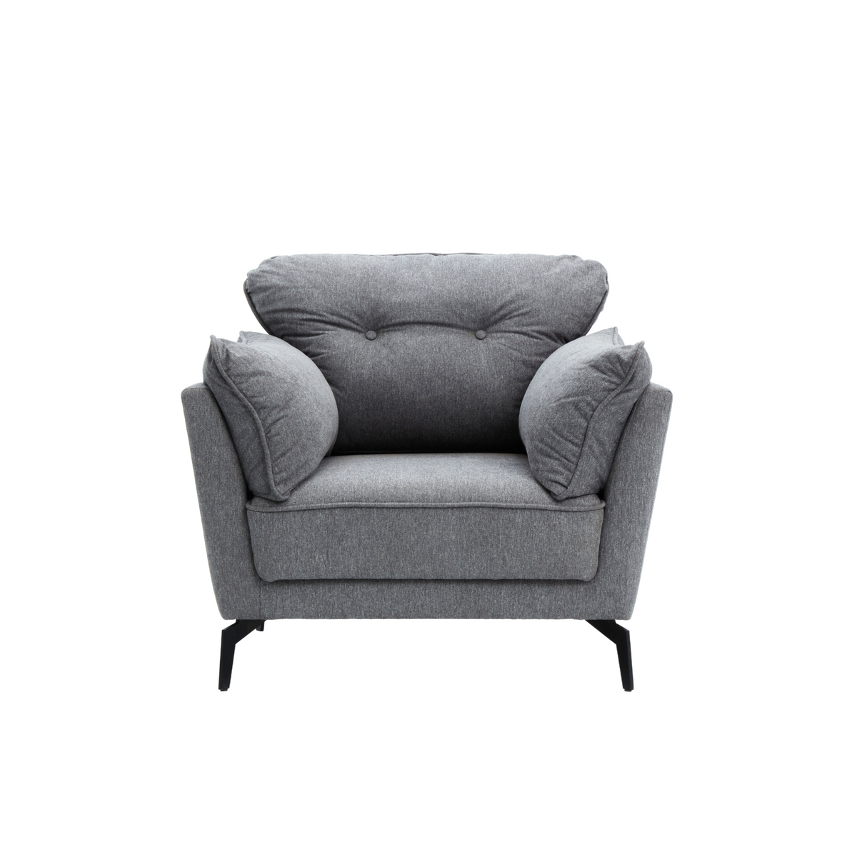 WILLY 1-Seater Fabric Sofa Furnigo