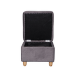 HANNAH Storage Ottoman Affordahome Furniture