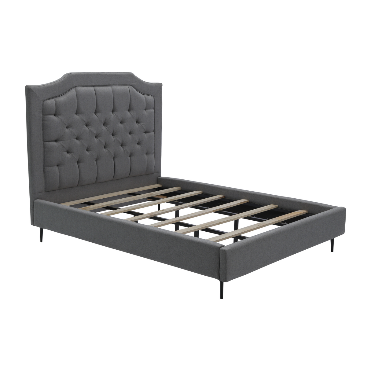 GEORGE Upholstered Bed Frame Furnigo