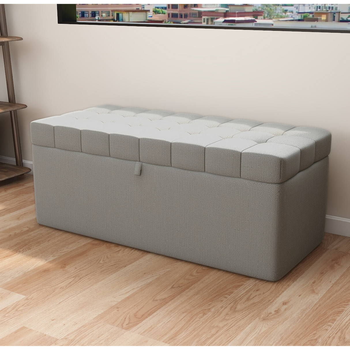 VERLY Storage Ottoman Affordahome