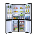 HAIER - HRF-IVT560GW ; 19.0 cu. ft., Multi Door Refrigerator AF Home