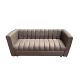 Yela 3-Seater Fabric Sofa with Ottoman Furnigo