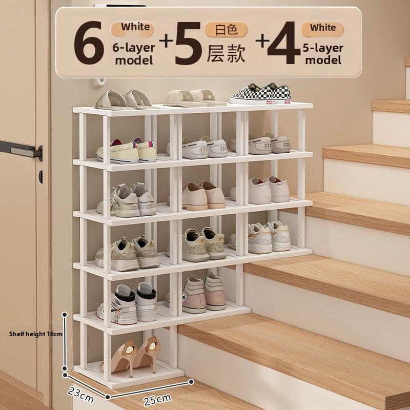 Timberra - Marvelous - StepRise Slim Corner Shoe Rack - SC10337028309990 - Entryway / Hallway / Bedroom Timberra