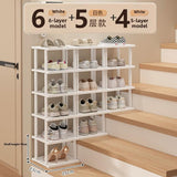 Timberra - Marvelous - StepRise Slim Corner Shoe Rack - SC10337028309990 - Entryway / Hallway / Bedroom Timberra