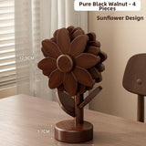 Timberra - Misty - SunBloom Wooden Heat-Proof Placemat - Dining Room / Kitchen Timberra