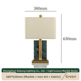 Milano Glow - Aeson - N149 - American-Style Minimalist Marble Table Lamp with Modern LED Design, Elegant Ambient Lighting for Stylish Interiors - Living Room / Bedroom / Bedside / Study Milano