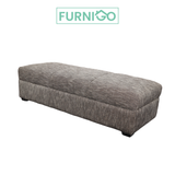 CRYSTAL Fabric Sofa Bench Furnigo