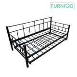 BREW Metal Daybed w/ Pullout Furnigo