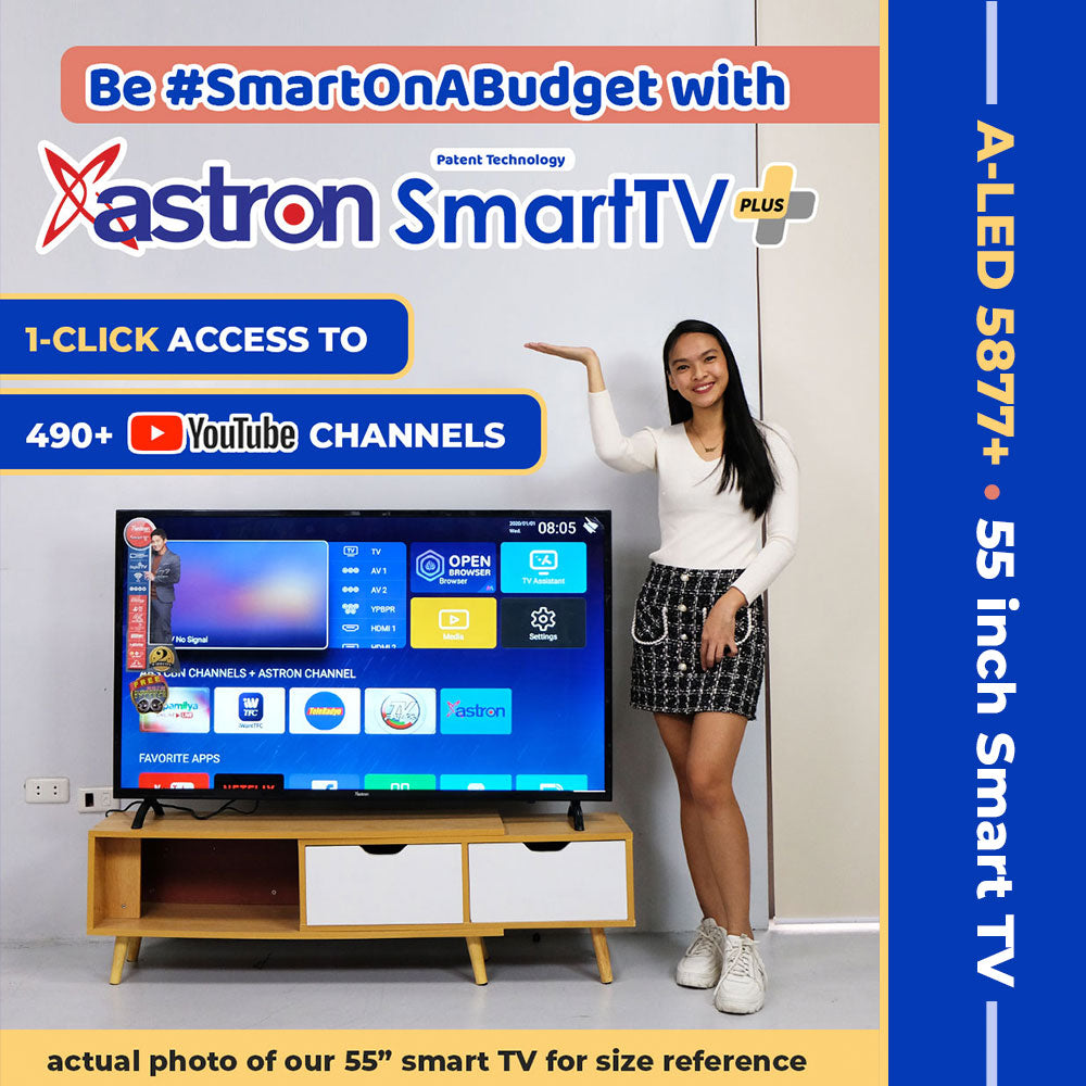 ASTRON LED-4577 LED 43" SMART PLUS TV Astron