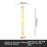 Milano Glow - Aerisio - Nl121 - Nordic Fisherman Floor Lamp with Sculptural Designer Form, Artistic Ambient Lighting for Modern Statement Interiors - Living Room / Bedroom / Sofa Area / Model Room Milano