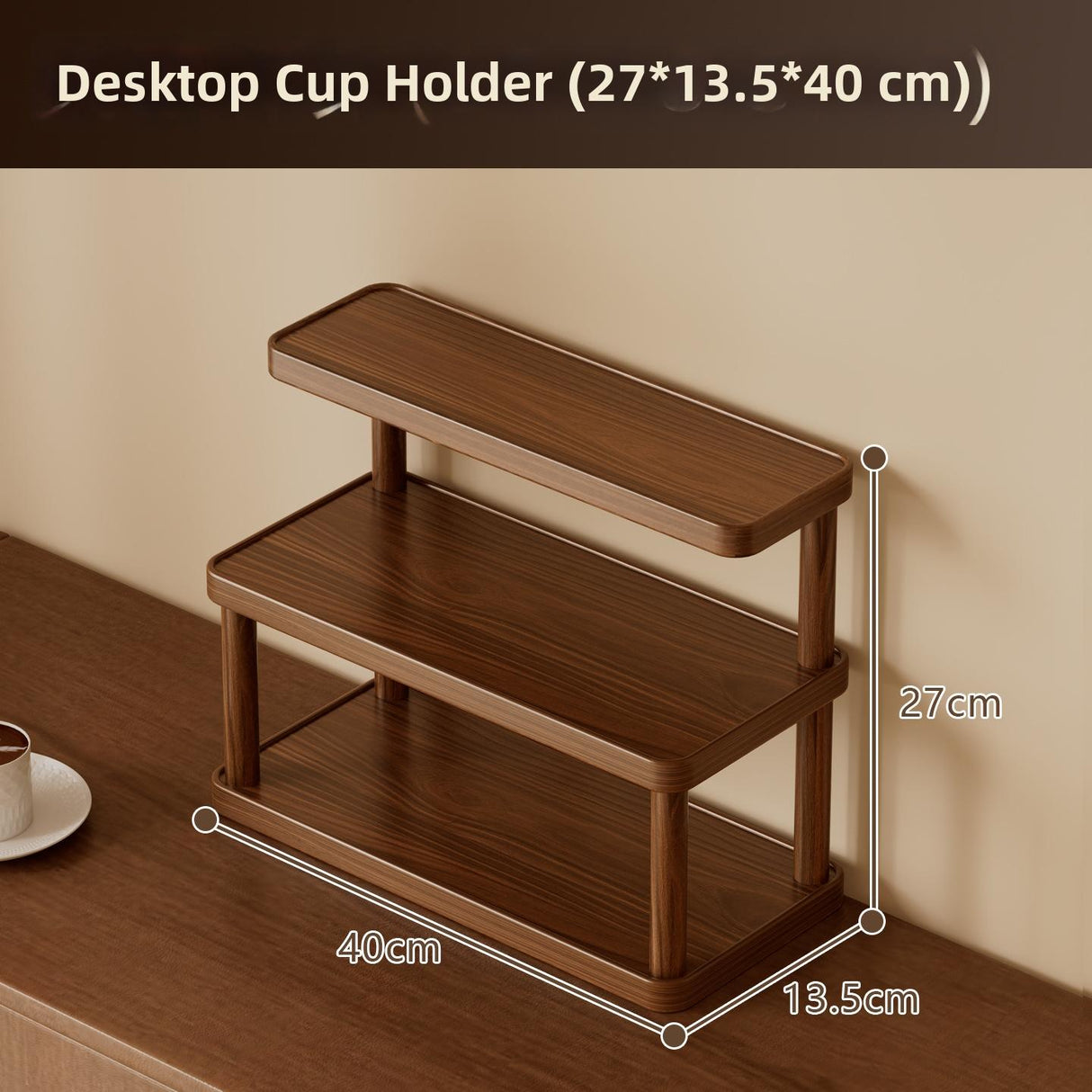Timberra - Melyra - BaristaNest Thickened Cup Rack - Kitchen / Dining Area / Coffee Corner Timberra