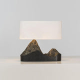 Milano Glow - Aston - N804 - Zen Mountain Table Lamp with Creative Resin Design, Warm LED Ambient Lighting for Calm and Artistic Spaces - Bedroom / Bedside / Study / Living Room Milano