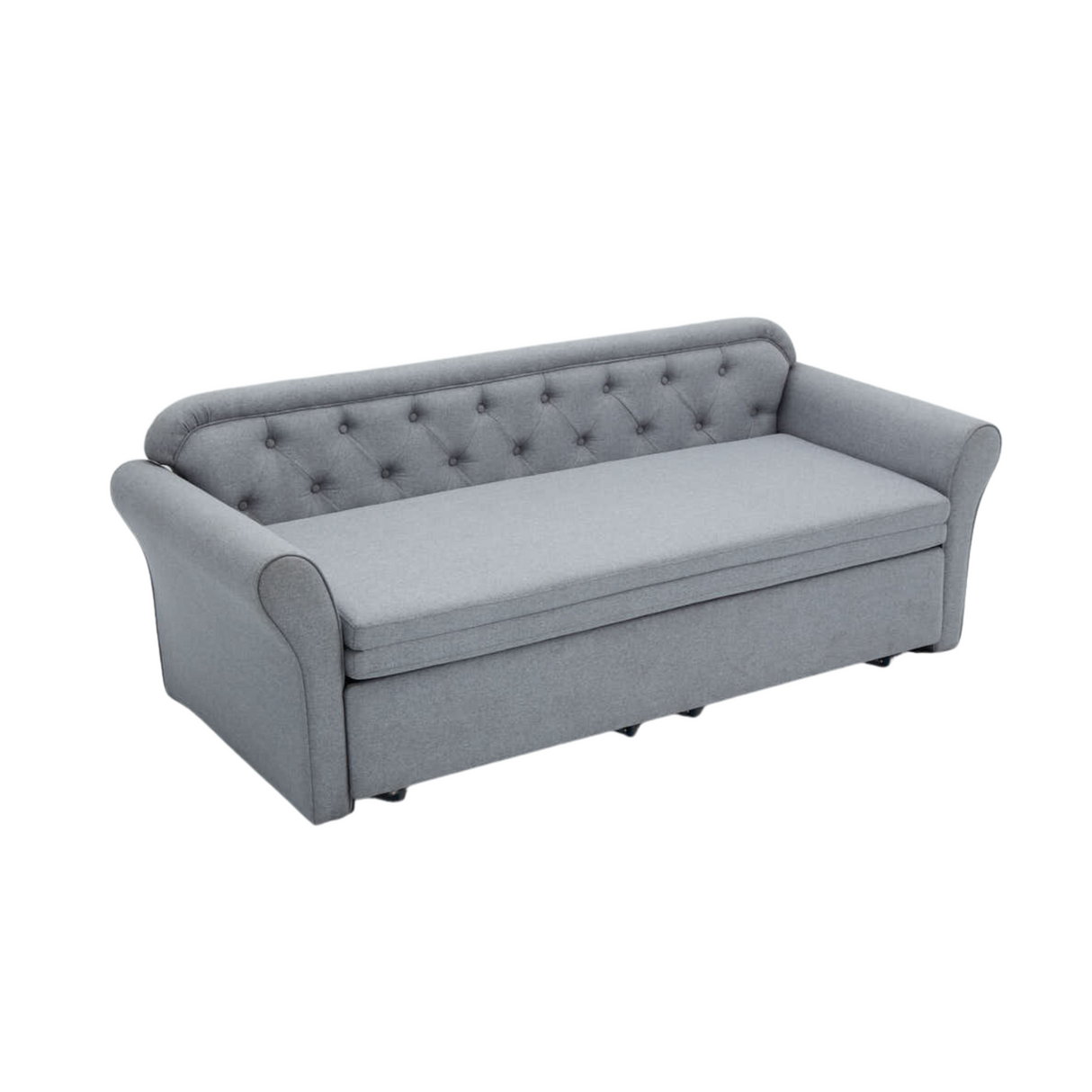 MCKENNA Fabric Sofabed with Storage Furnigo