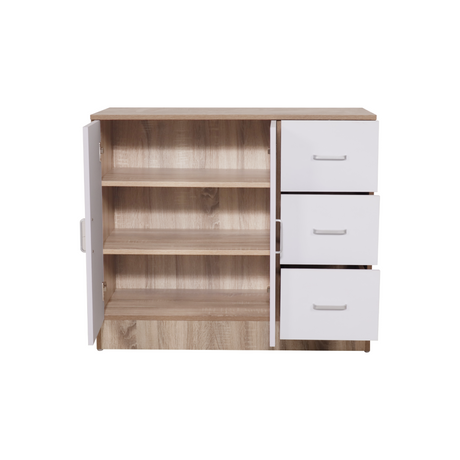 MERCY Buffet Cabinet 3 Drawer Affordahome