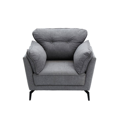 Willy 1-Seater Fabric Sofa Furnigo
