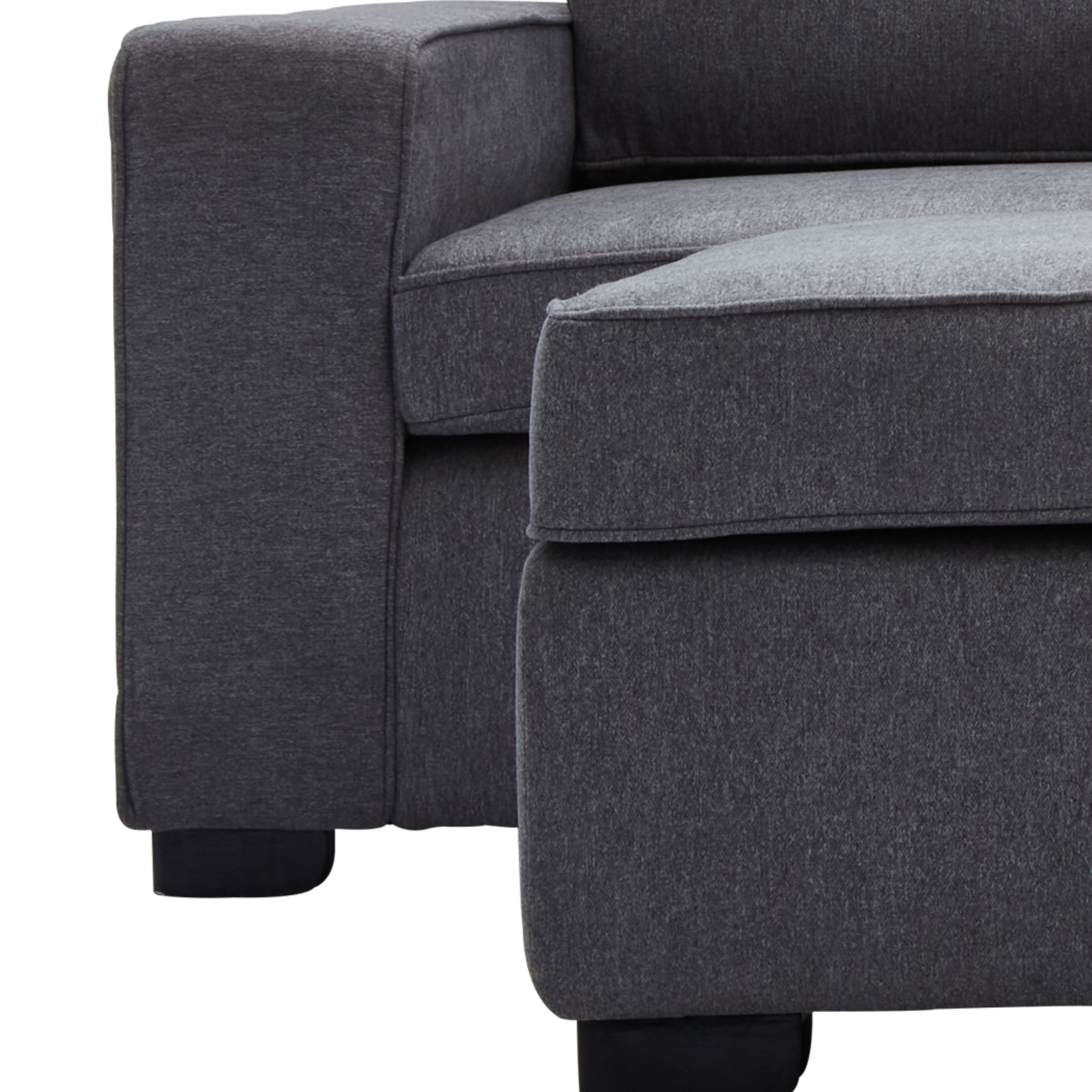 JENALD Fabric Sofa with Ottoman (Reversible L-Chaise) AF Home
