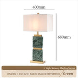Milano Glow - Arine - N167 - Light Luxury American-Style Marble Table Lamp with Dimmable LED, Elegant Ambient Lighting for Modern and Functional Spaces - Living Room / Bedroom / Bedside / Study / Hotel Milano