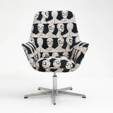 Spider-Man Black/White Swivel Accent Chair Tron Style Disney Home