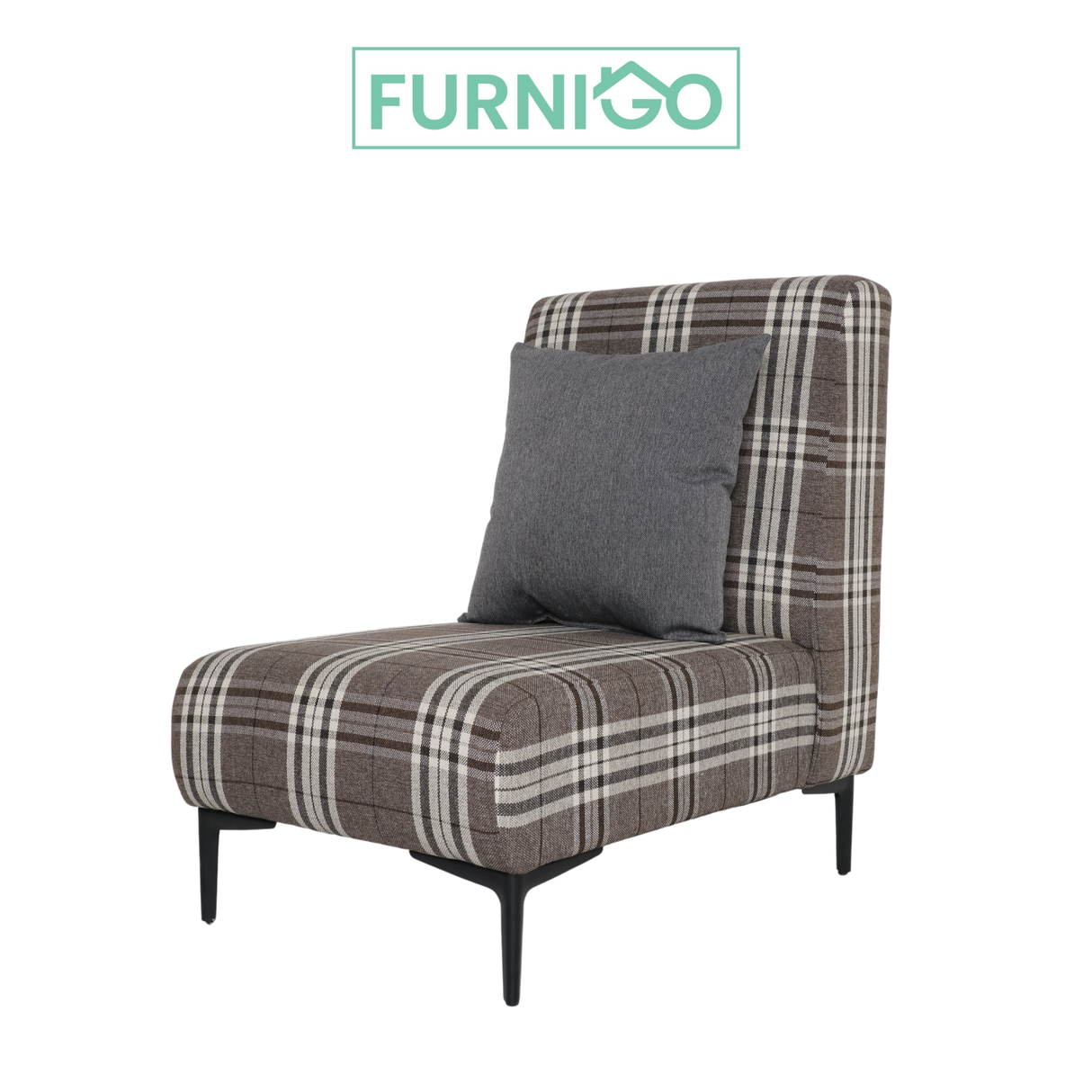 SILAS Fabric Accent Chair Furnigo