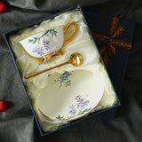 CUPURA Wiro - European Coffee Cup & Saucer - Elegant British Afternoon Tea Set, Premium Gift Souvenir CUPURA