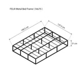 FELIX Metal Bed Frame Affordahome