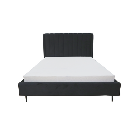 MARCY Queen Upholstered Bed Frame Furnigo