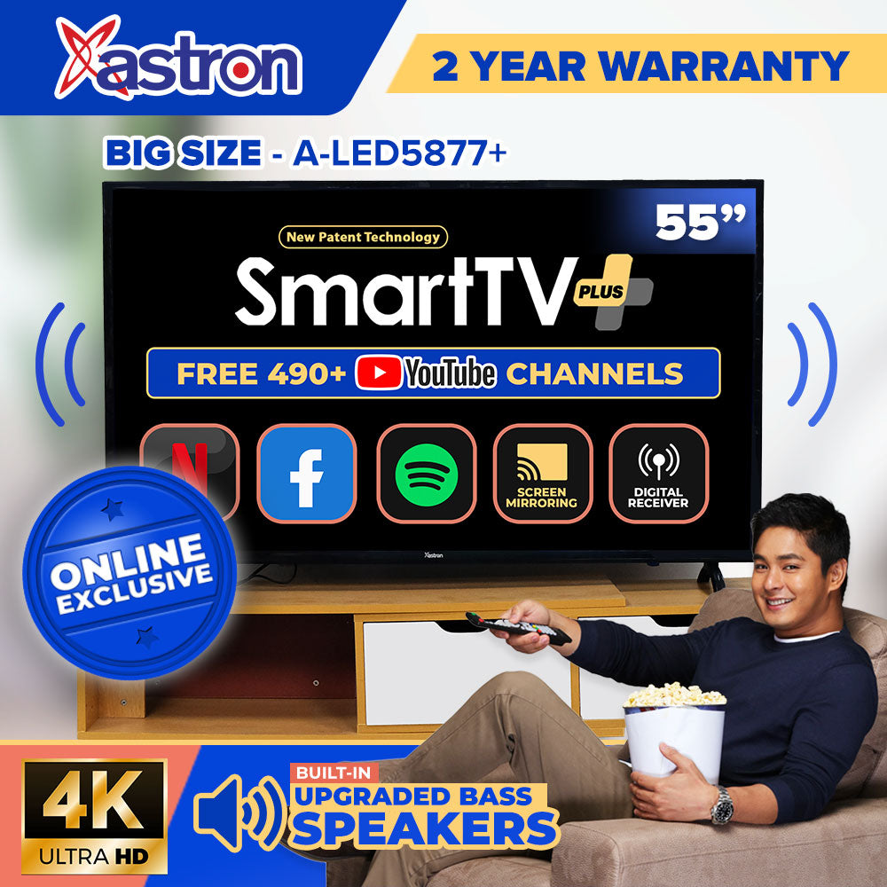 ASTRON Smart Plus LED- 5587 55" TV Astron