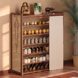 Timberra - Moonlight - MedievalGuard Narrow Shoe Rack - Entrance / Corridor / Dormitory Timberra
