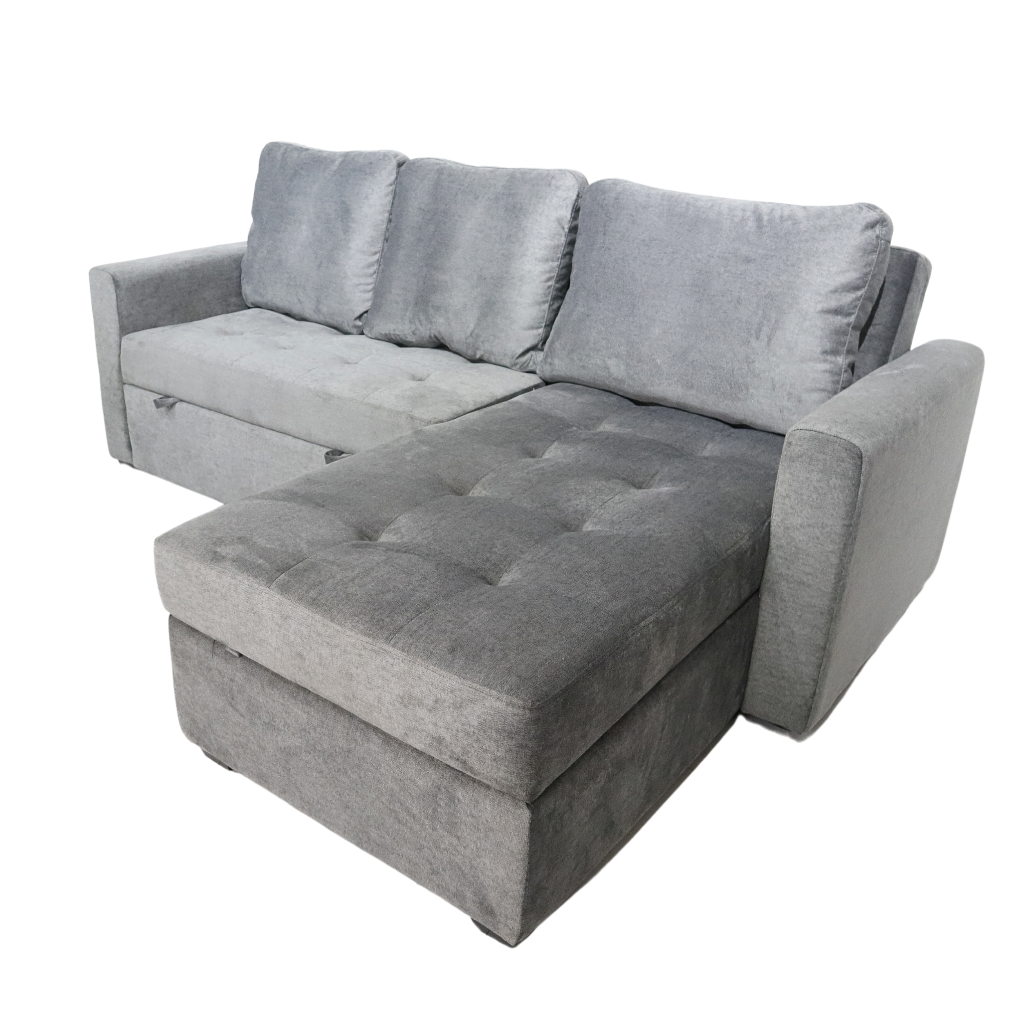 DARCY Sofabed with Storage Chaise AF Home