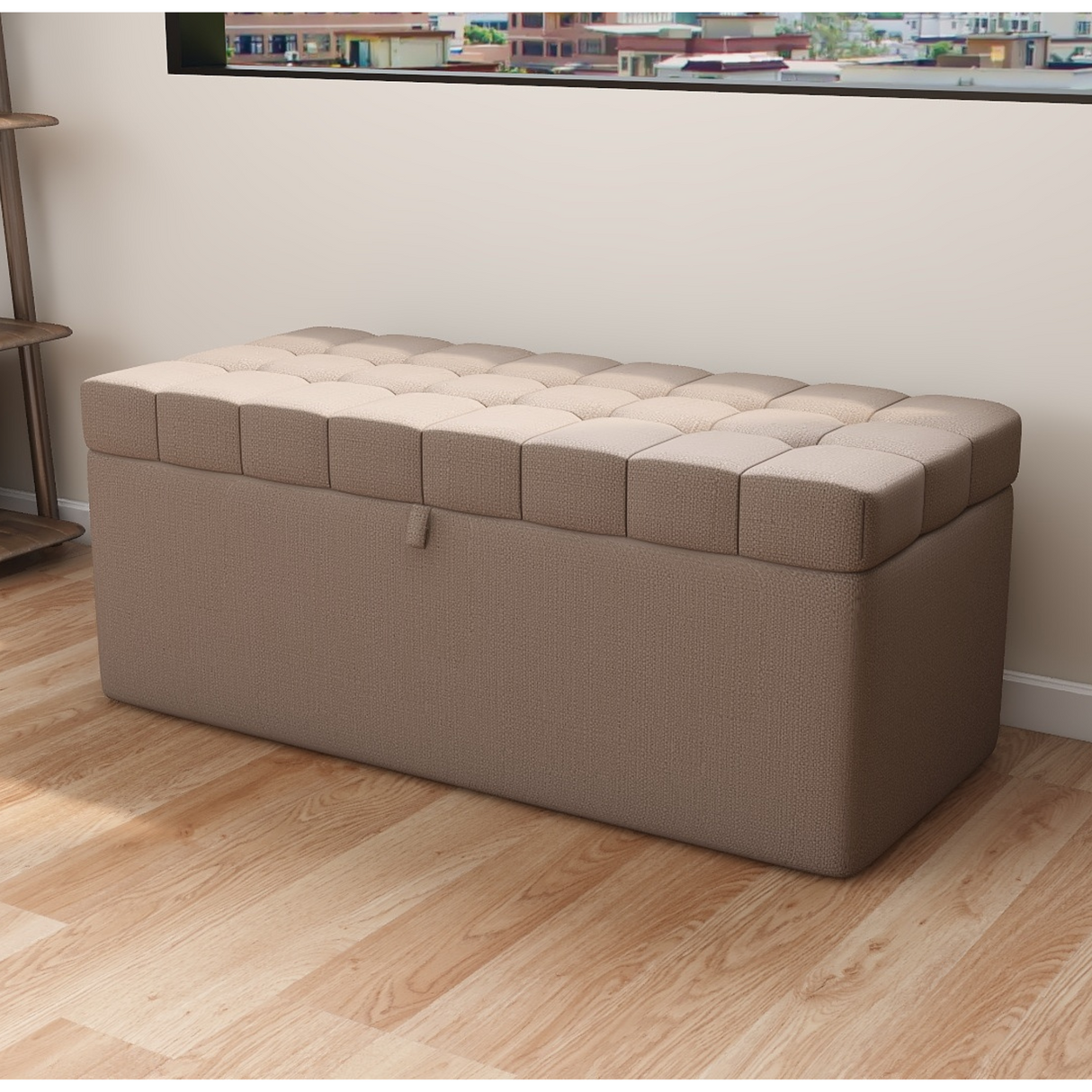 VERLY Storage Ottoman Affordahome