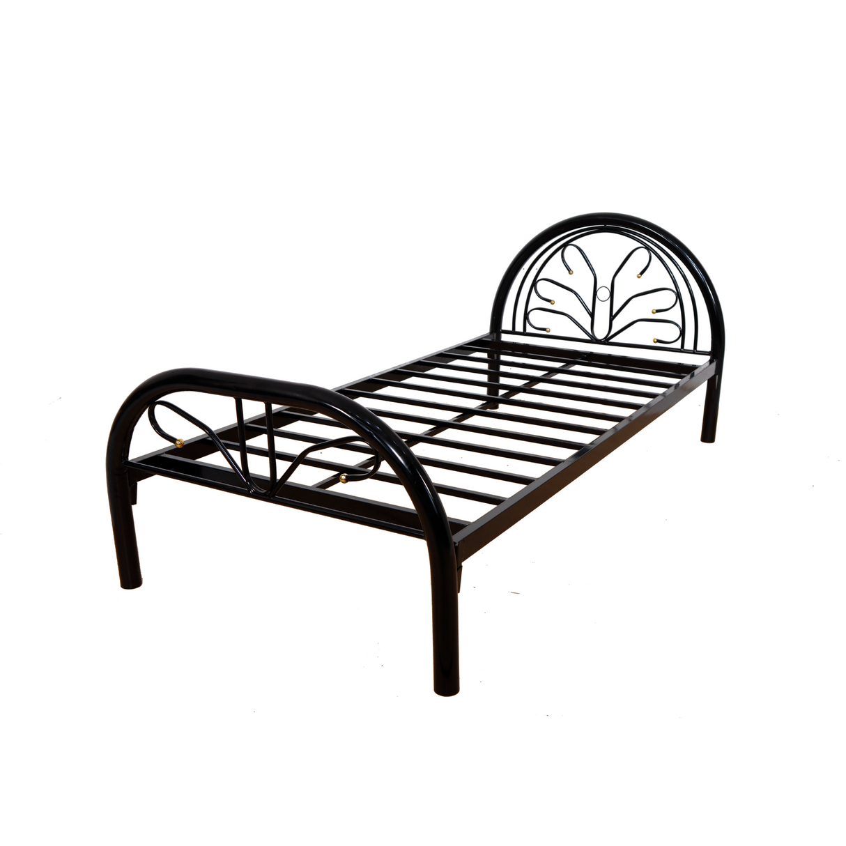 CRISTAL Metal Bed Frame Affordahome