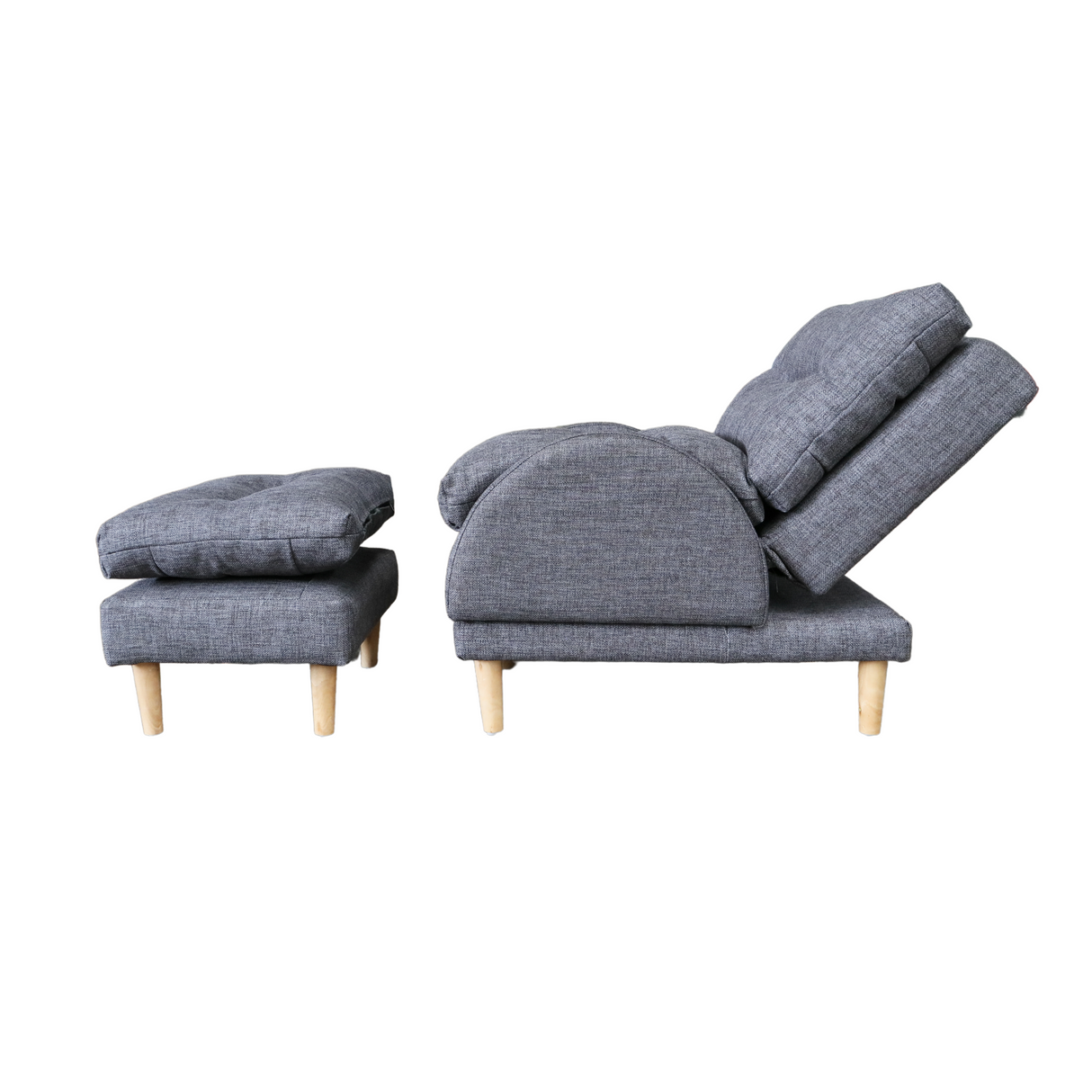 FIONA Reclining Fabric Chair Affordahome