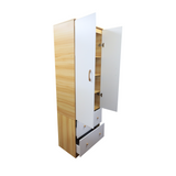 Bret 2 Door Wardrobe with Drawer Affordahome