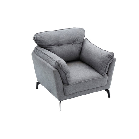 Willy 1-Seater Fabric Sofa Furnigo
