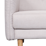 ASHER 2-Seater Fabric Sofa Furnigo