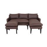 CHOLO L-Shape Sofa with Ottoman Affordahome