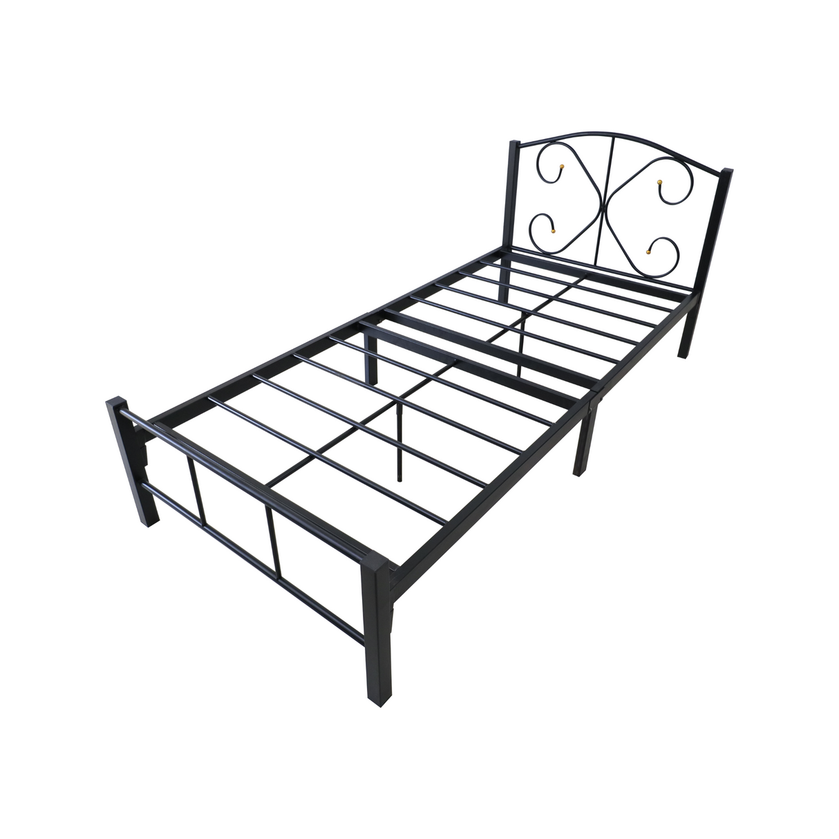 BLUM Metal Bed Frame Affordahome