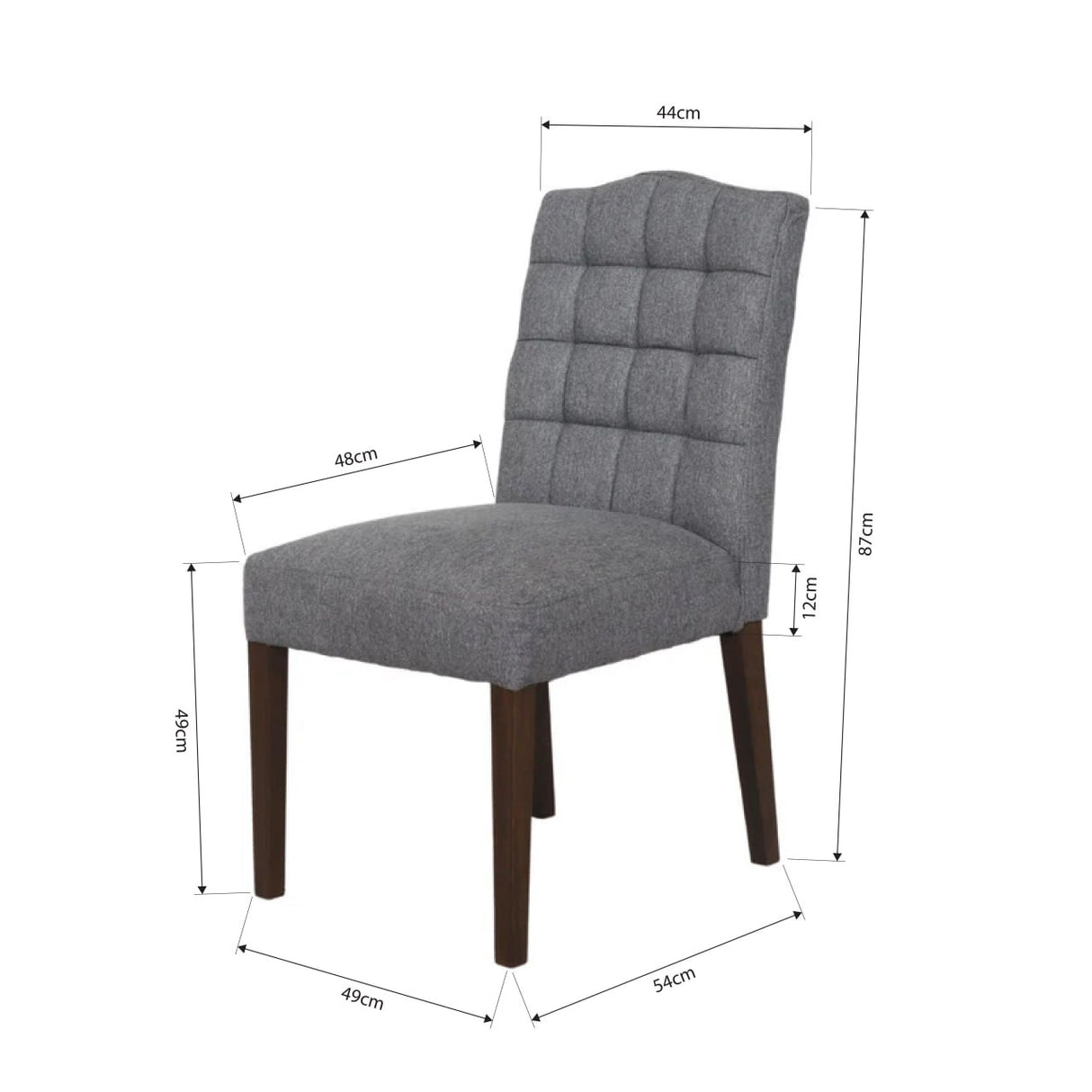 Pam Solid Wood Dining Chair Affordahome