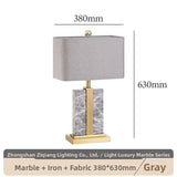Milano Glow - Aeson - N149 - American-Style Minimalist Marble Table Lamp with Modern LED Design, Elegant Ambient Lighting for Stylish Interiors - Living Room / Bedroom / Bedside / Study Milano