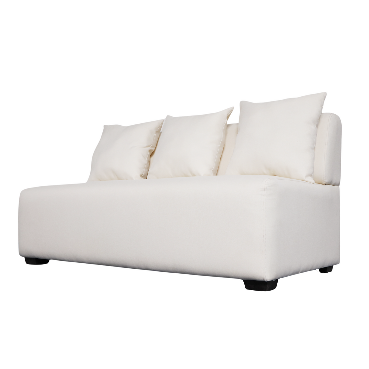 AARON 2-Seater Fabric Sofa Affordahome