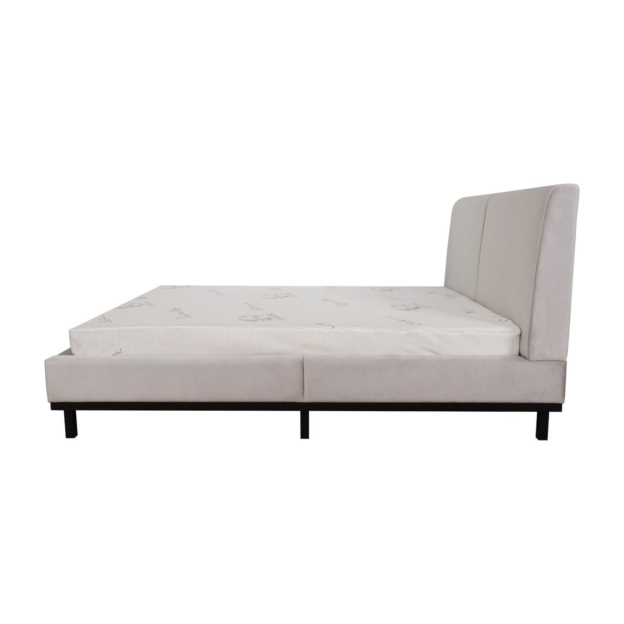 YAEL Upholstered Bed frame Furnigo