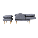 FIONA Reclining Fabric Chair Affordahome