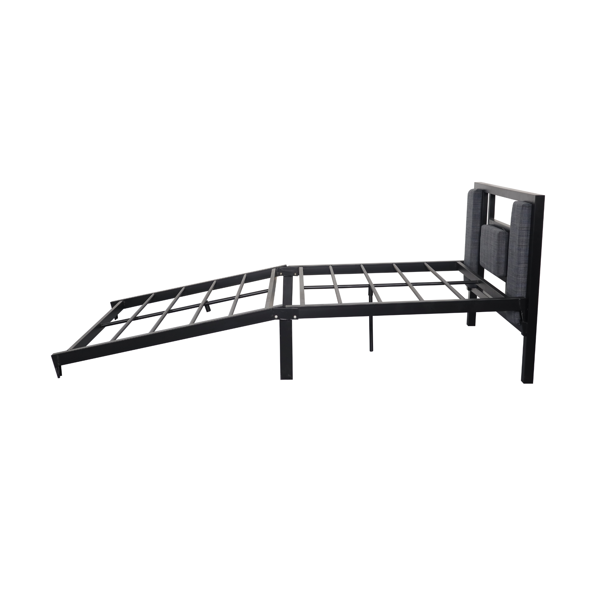 Metal cot deals single