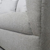 JAMIA 3 Seater with Ottoman Fabric Sofa Furnigo