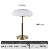 Milano Glow - Aleron - N418 - Nordic Post-Modern Antique Table Lamp with Light Luxury Design, Eye-Friendly Ambient Lighting for Elegant Interiors - Bedroom / Bedside / Study / Hotel / Exhibition Hall Milano