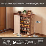 Timberra - Moonlight - MedievalGuard Narrow Shoe Rack - Entrance / Corridor / Dormitory Timberra