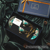 CUPURA Zuno - European Coffee Cup & Saucer Set - Elegant Afternoon Tea Set with Custom Logo Option CUPURA