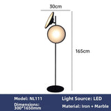 Milano Glow - Aerisio - Nl121 - Nordic Fisherman Floor Lamp with Sculptural Designer Form, Artistic Ambient Lighting for Modern Statement Interiors - Living Room / Bedroom / Sofa Area / Model Room Milano