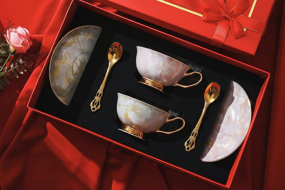 Premium Bone Tea Cup Set with Saucer SPRM160000005