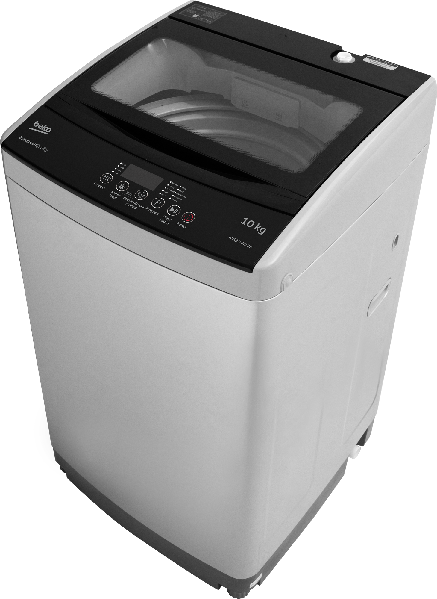 BEKO WTLJI10C1SP 10.0KG Automatic Top-Loading Washing Machine Beko